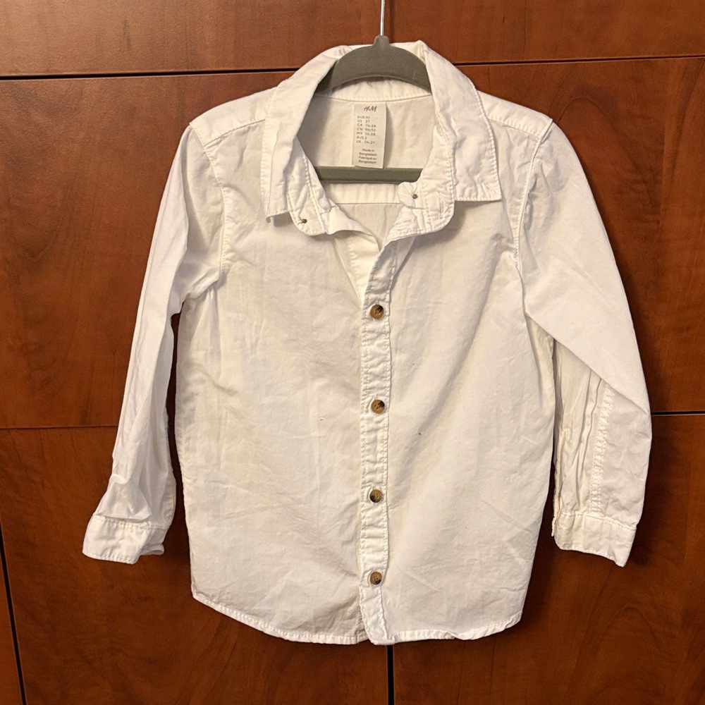 4/$20 🌱 H&M Button Down Shirt 2T